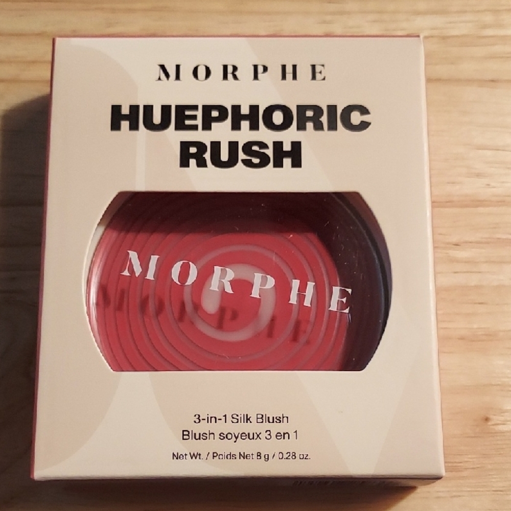 Morphe Huephoric Rush Blush in Bold Red